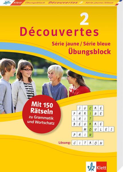 Découvertes 2 jaune/bleue - Übungsblock 2. Lernjahr