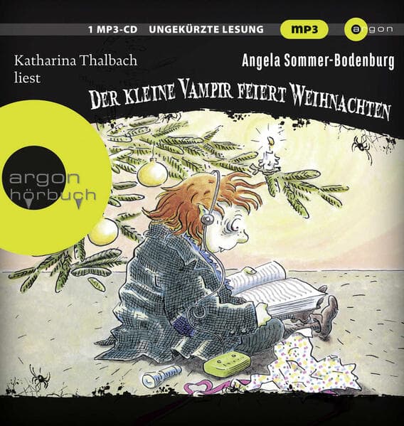 Der kleine Vampir feiert Weihnachten, 1 Audio-CD, 1 MP3