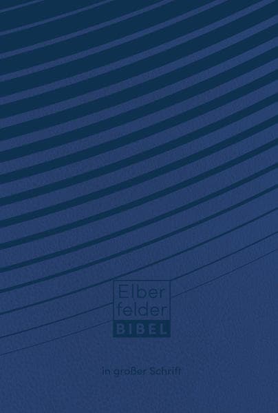 Elberfelder Bibel in großer Schrift, Kunstleder