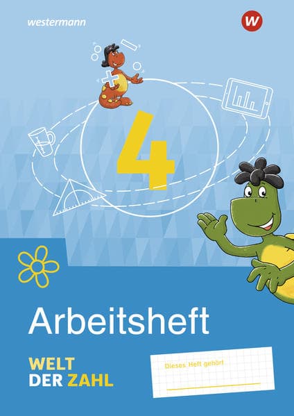 Welt der Zahl 4. Arbeitsheft. Allgemeine Ausgabe