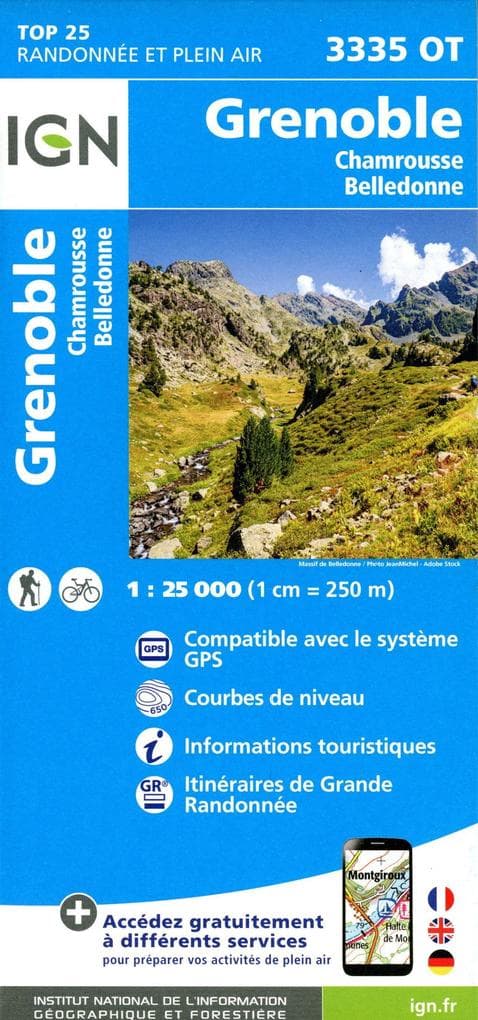 Grenoble 1:25 000