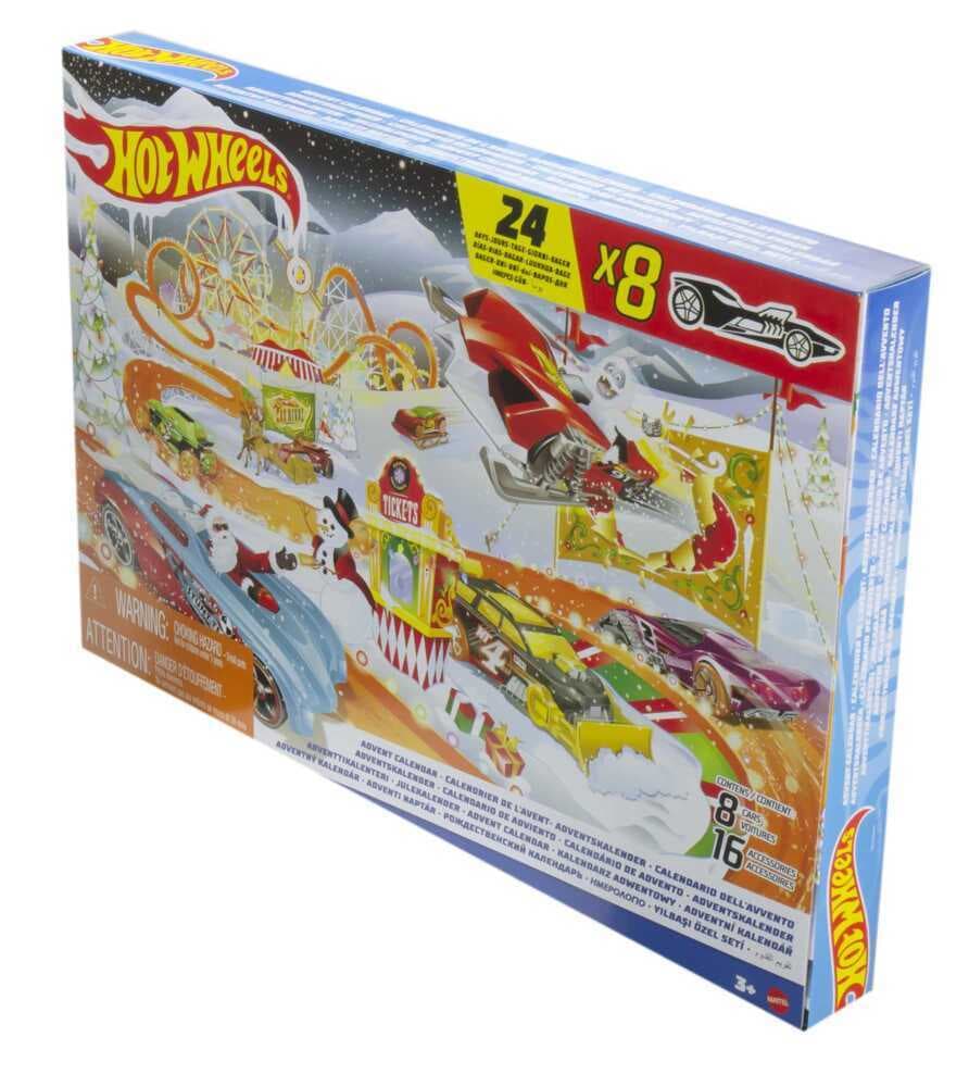 Hot Wheels - Adventskalender, Spielzeugautos