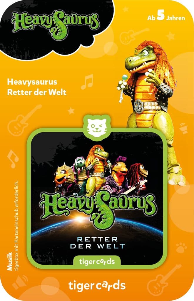 tigercard - Heavysaurus: Retter der Welt