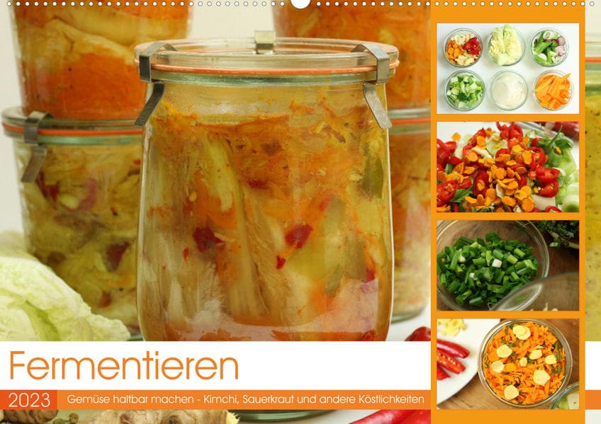 Fermentieren (Wandkalender 2023 DIN A2 quer)