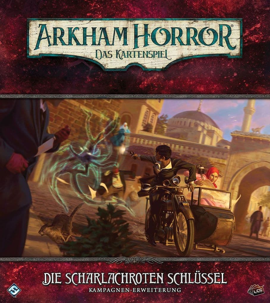 Fantasy Flight Games - Arkham Horror Das Kartenspiel - Die scharlachroten Schlüssel, Erweiterung