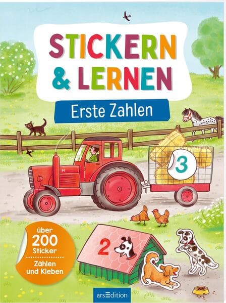 Stickern & Lernen - Erste Zahlen