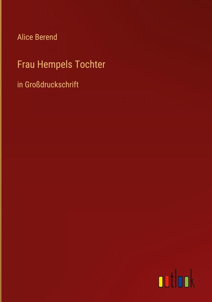 Frau Hempels Tochter