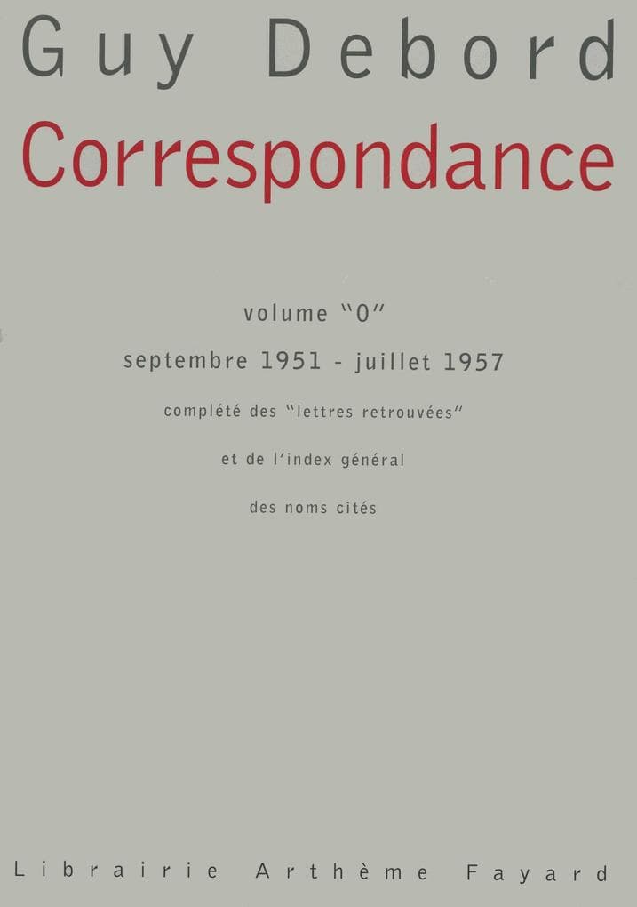 Correspondance