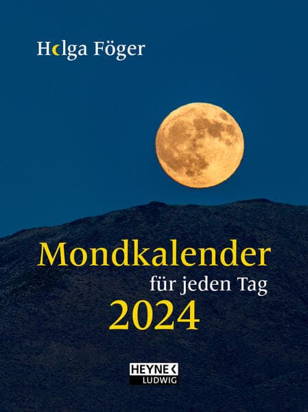 Mondkalender für jeden Tag 2024