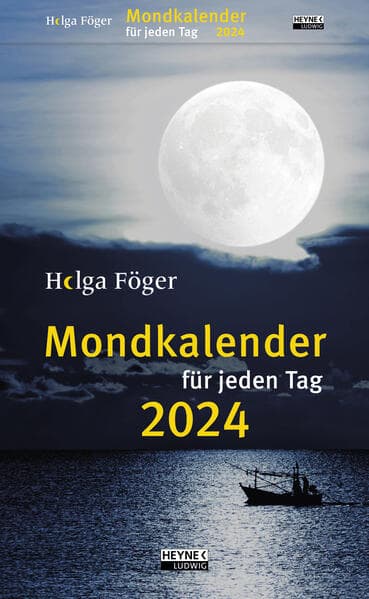 Mondkalender für jeden Tag 2024