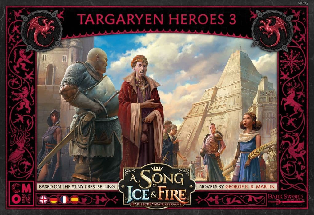 CMON - A Song of Ice & Fire - Targaryen Heroes 3, Helden von Haus Targaryen 3