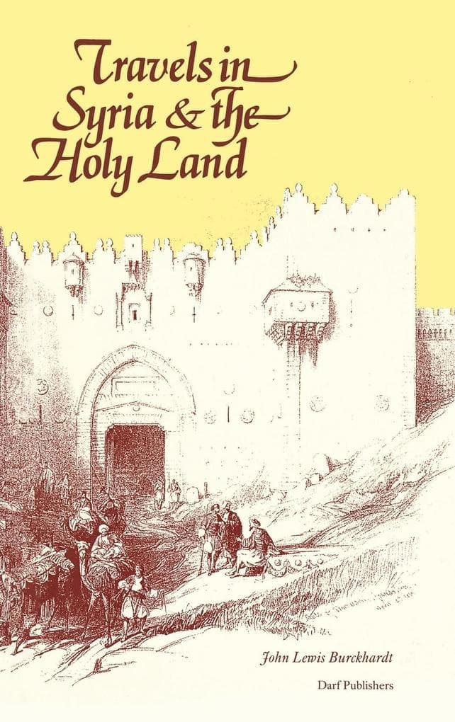 Travels in Syria and the Holy Land