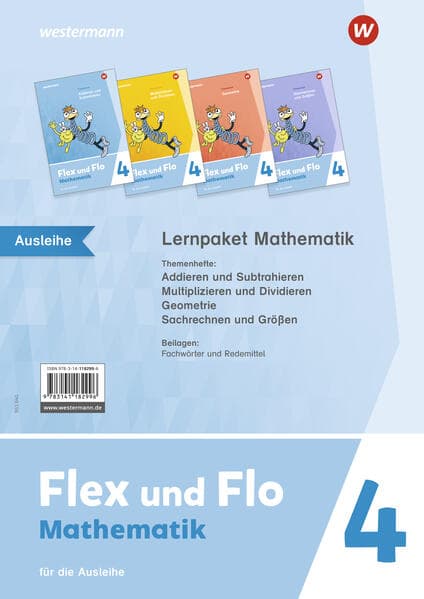 Flex und Flo 4. Lernpaket Mathematik. Für die Ausleihe