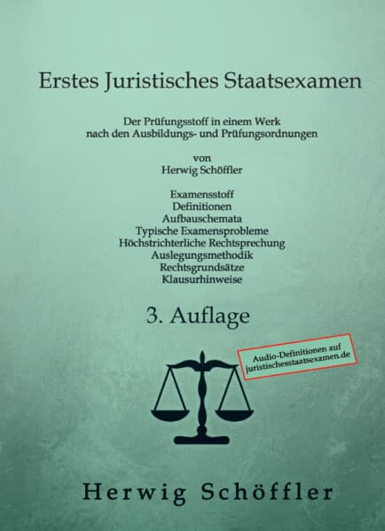 Erstes Juristisches Staatsexamen