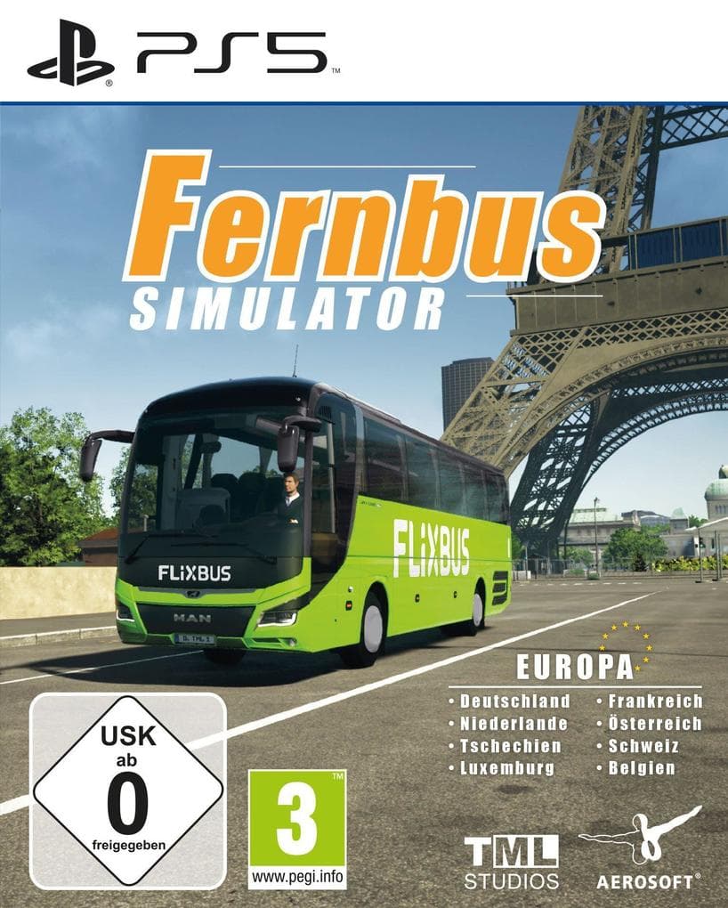 Der Fernbus-Simulator. PlayStation PS5