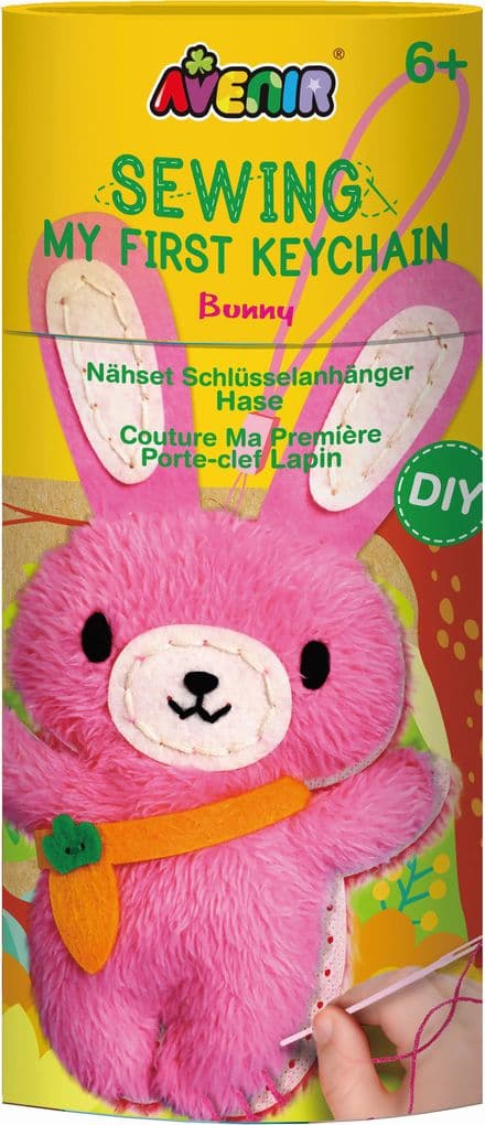Nähset Schlüsselanhänger Hase