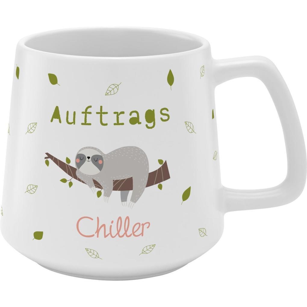 GRUSS & CO Tasse konisch "Auftragschiller"