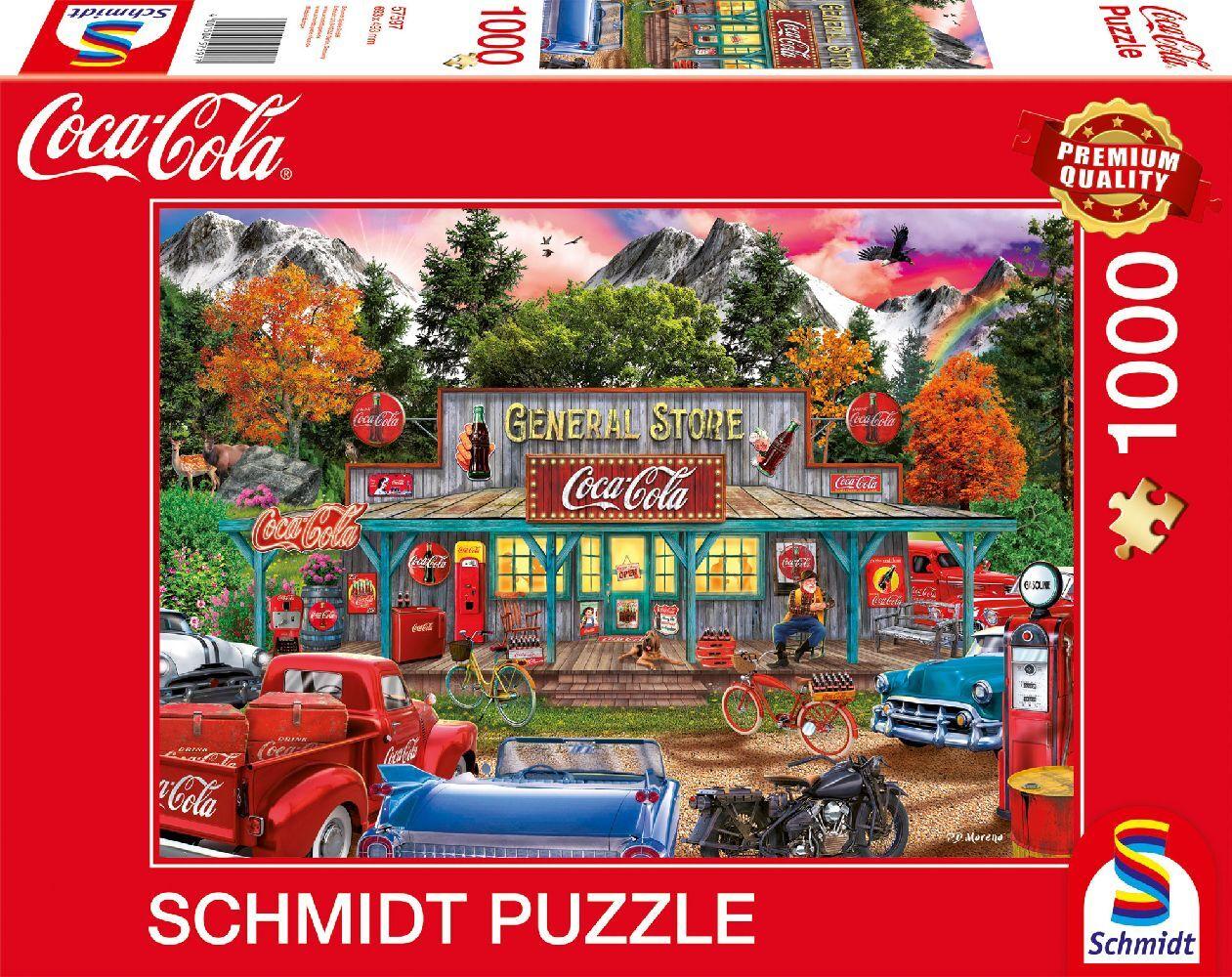 Schmidt Spiele - Coca Cola - Store, 1000 Teile