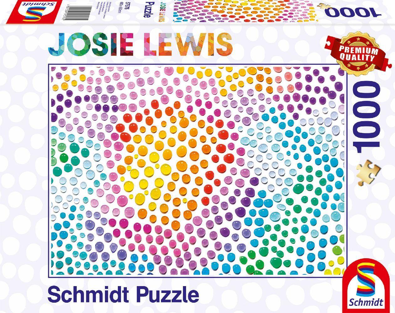 Schmidt Spiele - Josie Lewis - Farbige Seifenblasen, 1000 Teile