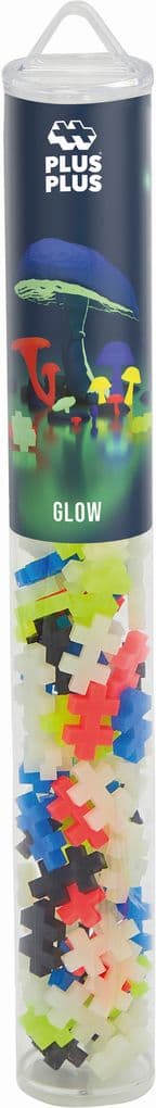 Plus-Plus - 100 Kreativ Bausteine Nachtleuchtend