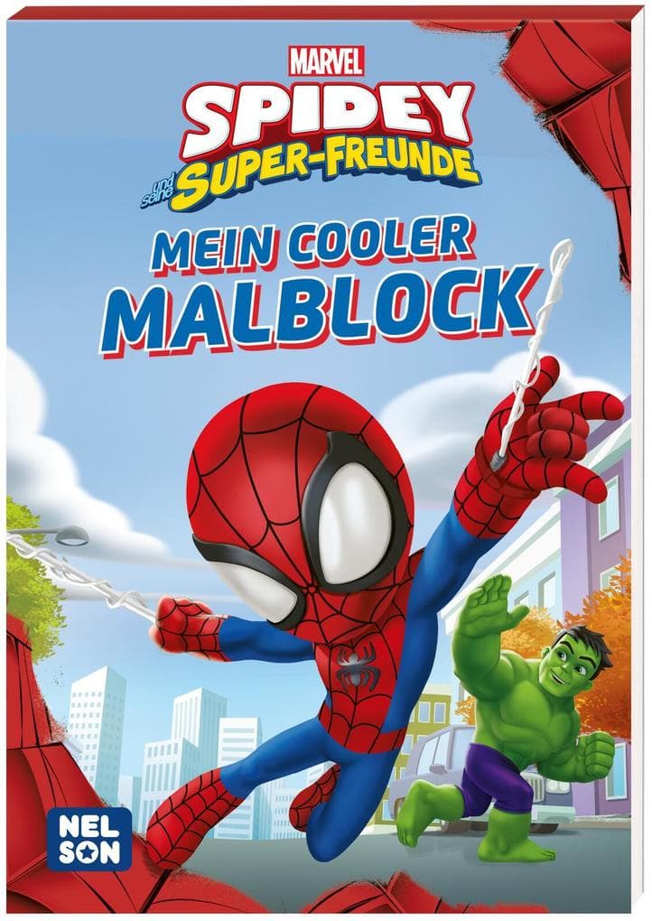 MARVEL Spidey und seine Superfreunde: Mein cooler Malblock