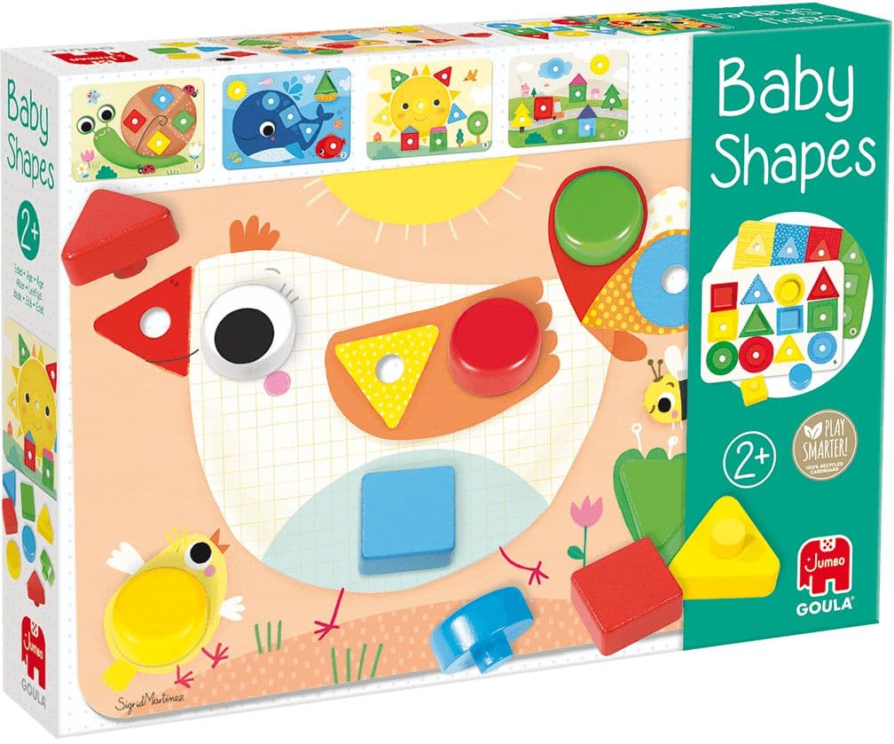 Goula 59456 - Baby Shapes, Formen+Farben Lernspiel