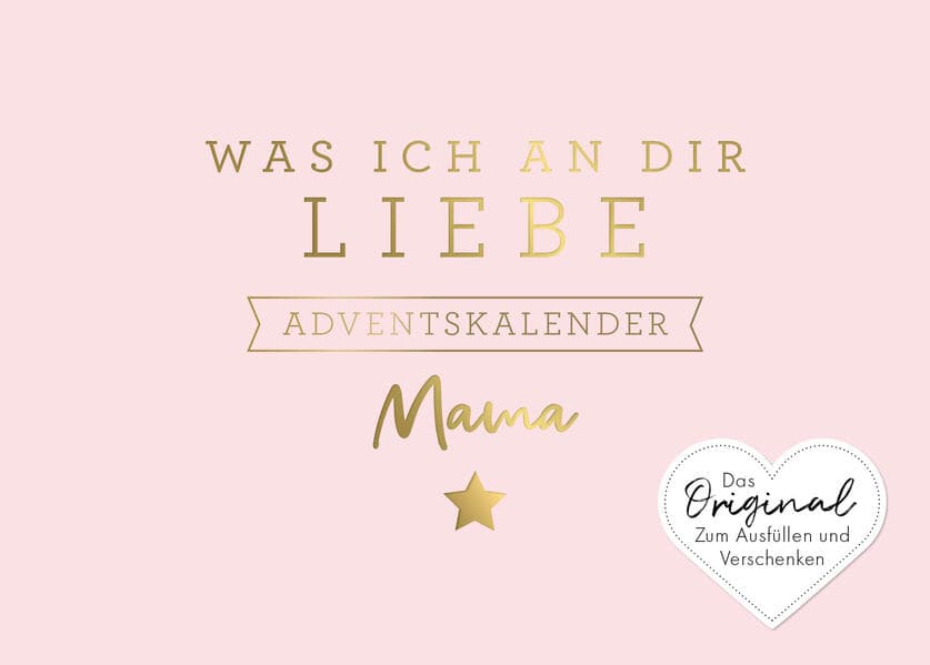 Was ich an dir liebe, Mama - Adventskalender