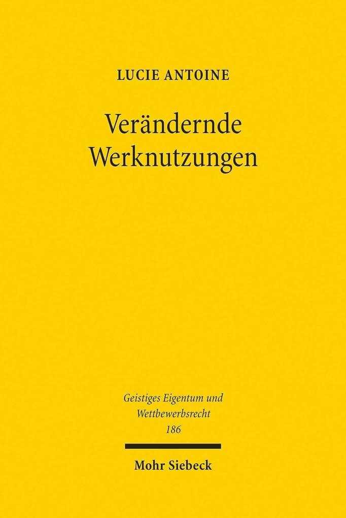 Verändernde Werknutzungen