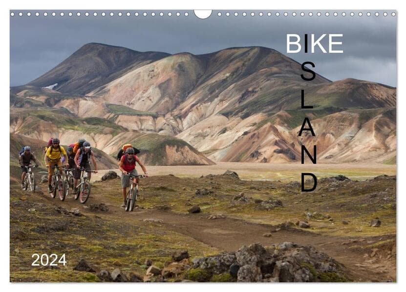 BIKE ISLAND (Wandkalender 2024 DIN A3 quer), CALVENDO Monatskalender