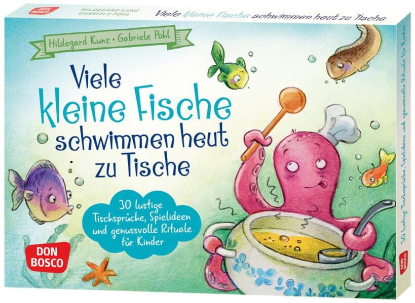 Viele kleine Fische schwimmen heut zu Tische