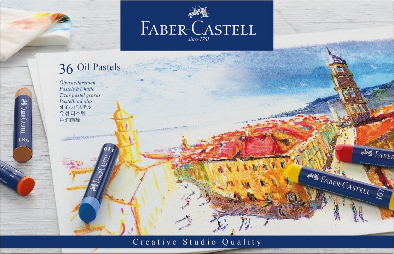 Faber-Castell Ölpastellkreiden, 36er Set