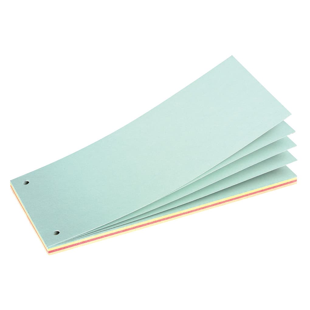 Herlitz Trennstreifenblock farbig 40er Set