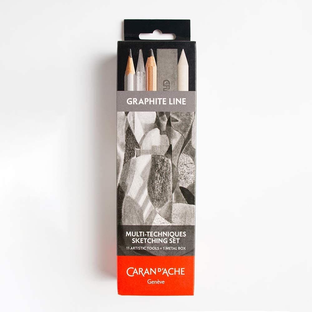 Caran d'Ache Bleistifte GRAPHITE LINE Skizziertechnik 11er Set