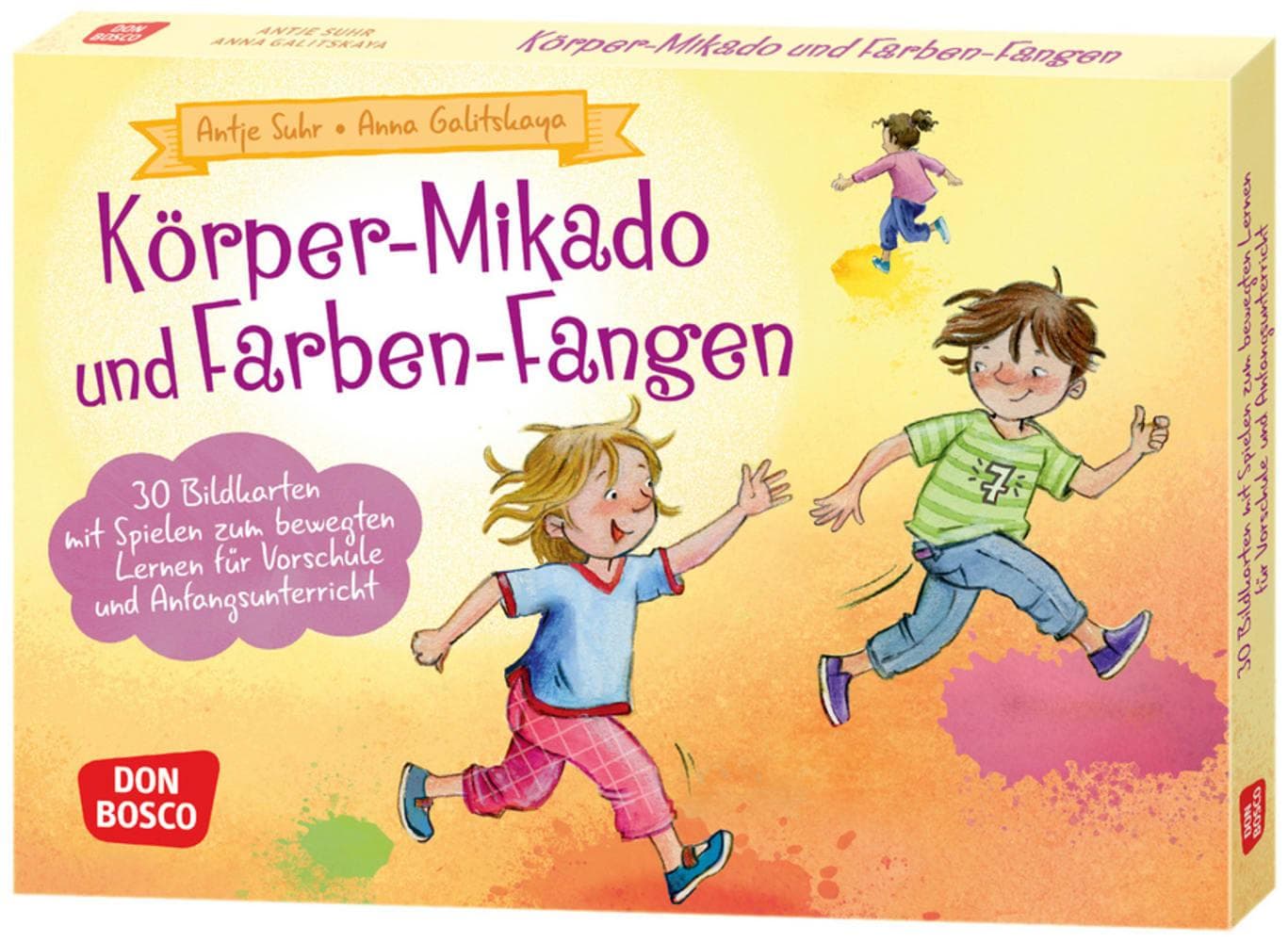 Körper-Mikado und Farben-Fangen