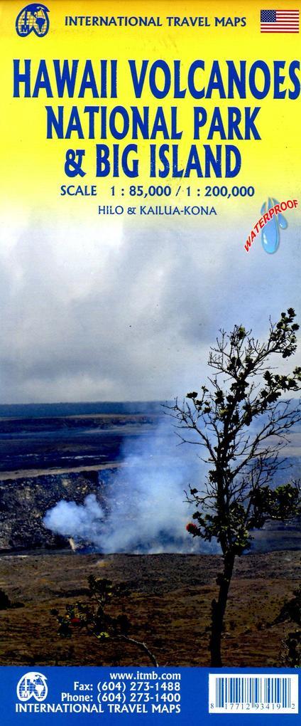 Hawaii Volcanoes National Park 1:85 000