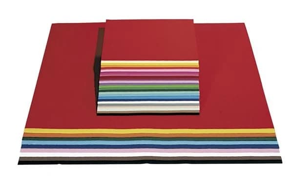 Folia Fotokarton 300g/m², 50x70cm, 10 Bogen, dunkelrot