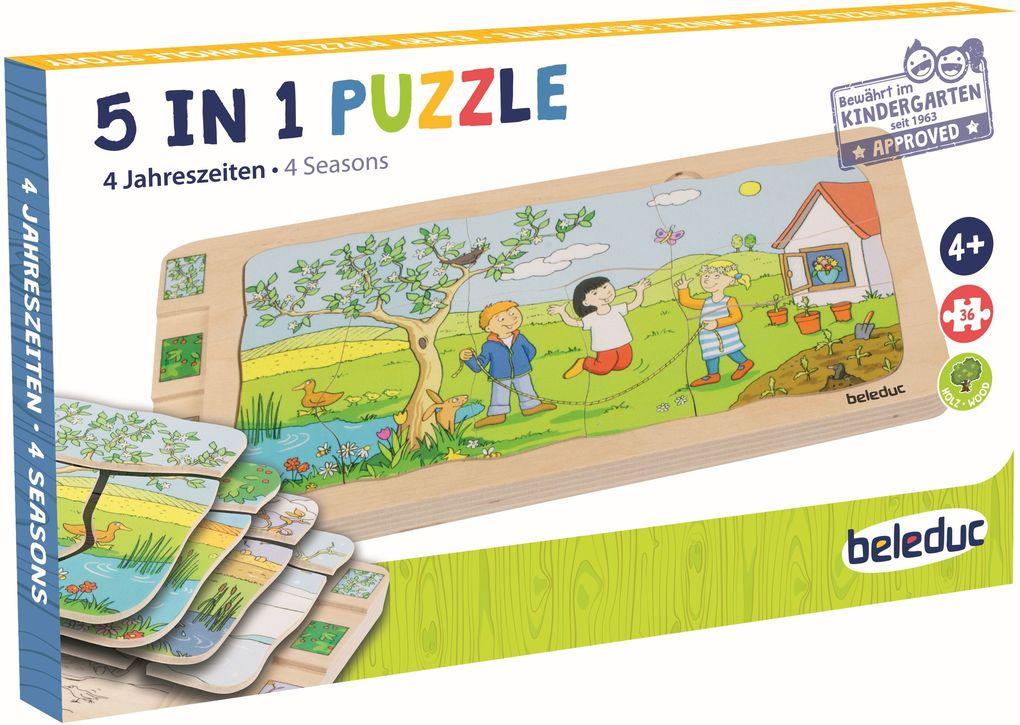 Lagen-Puzzle "4 Jahreszeiten" / 36 Teile