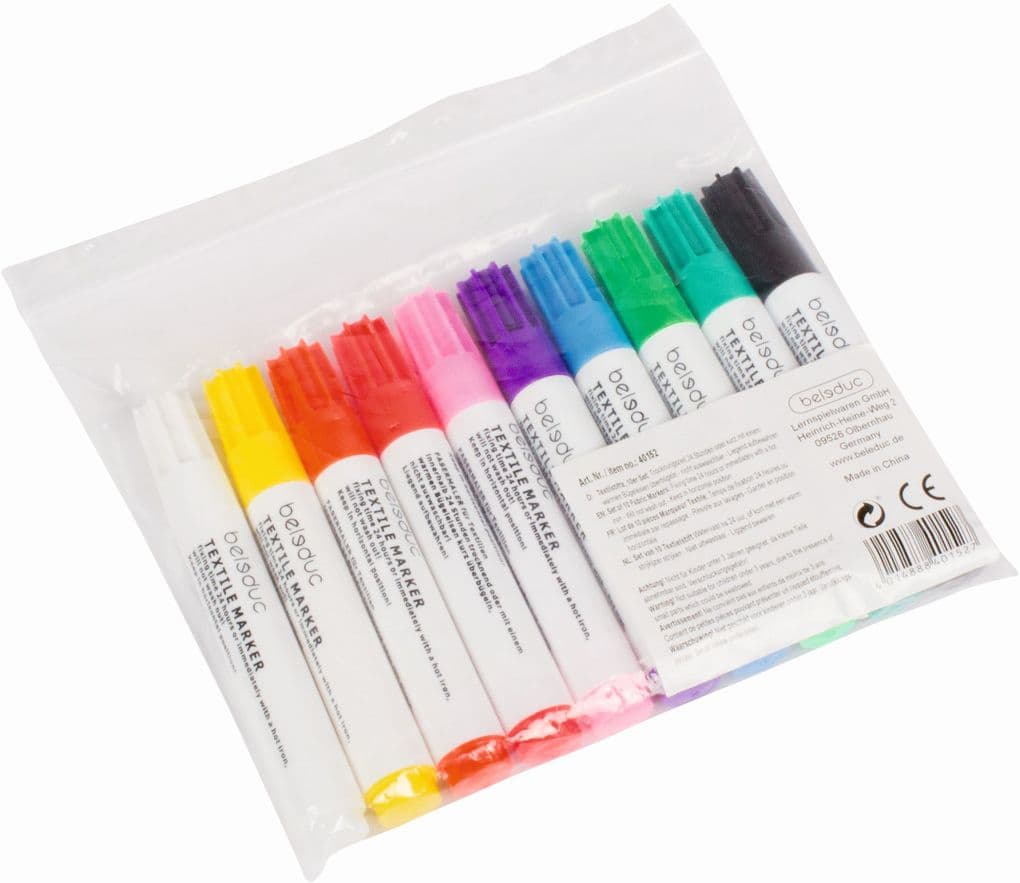 Textilstifte, 10er Set