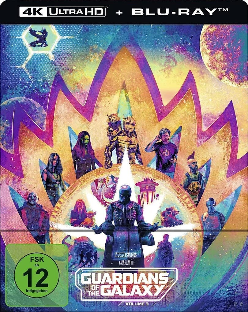 Guardians of the Galaxy 4K. Vol.3, 1 UHD-Blu-ray + 1 Blu-ray (Steelbook Limited)