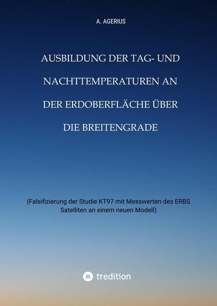 Ausbildung der Tag- und Nachttemperaturen an der Erdoberfläche über die Breitengrade - unter Berücksichtigung des Schichtaufbaues der Erde bis zum Erdkern