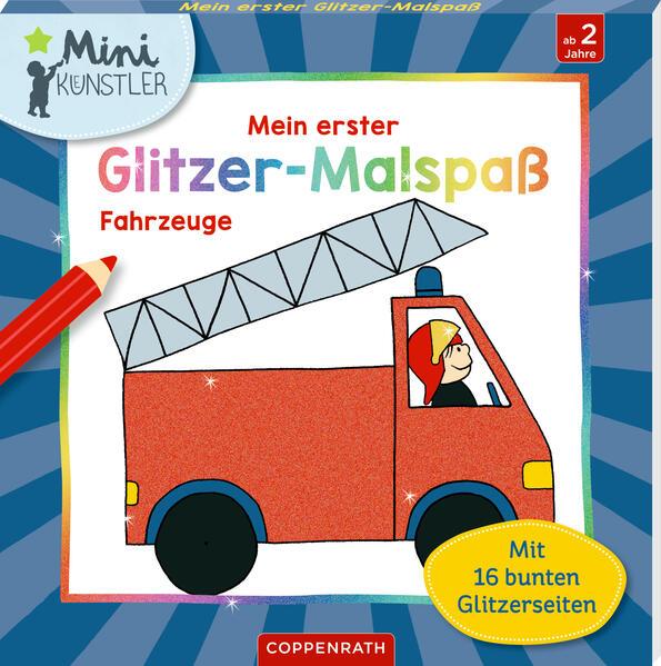 Mein erster Glitzer-Malspaß - Fahrzeuge