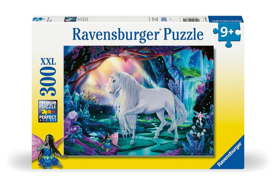 Children's puzzle 300 XXL Teile - Kristall-Einhorn