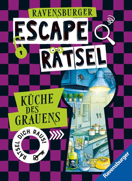 Ravensburger Escape Rätsel: Küche des Grauens - Rätselbuch ab 8 Jahre - Für Escape Room-Fans