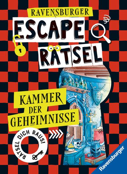 Ravensburger Escape Rätsel: Kammer der Geheimnisse - Rätselbuch ab 8 Jahre - Für Escape Room-Fans