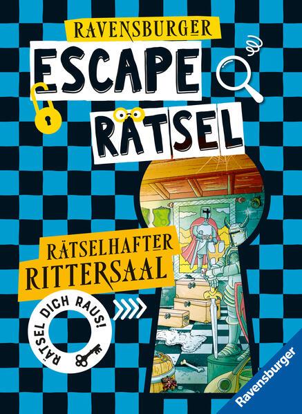 Ravensburger Escape Rätsel: Kammer der Geheimnisse - Rätselbuch ab 8 Jahre - Für Escape Room-Fans