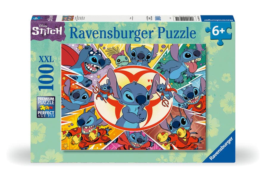 Children's puzzle 100 XXL Teile - Disney Stitch - In meiner Welt