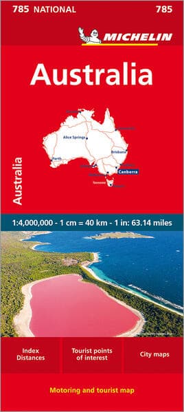 Michelin Australien 1:4 000 000