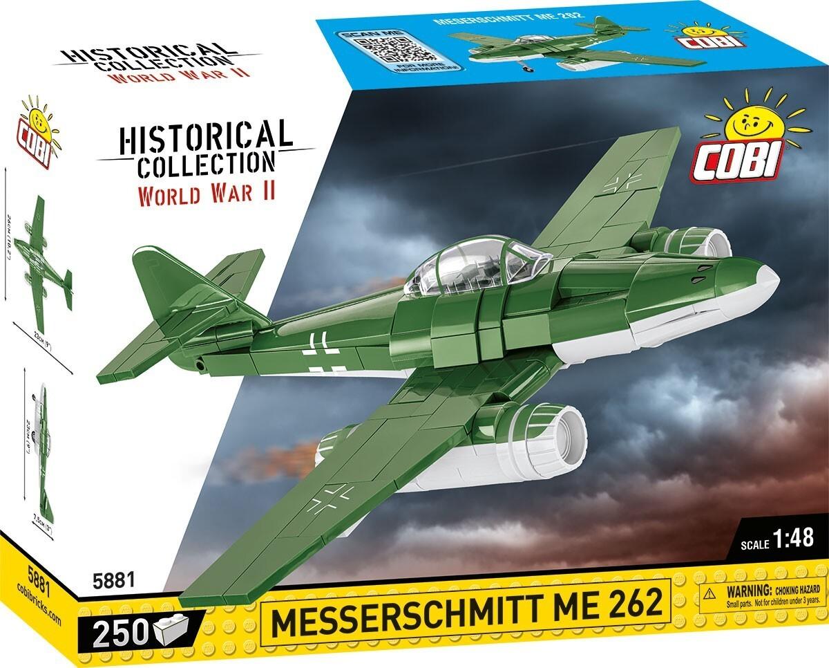 COBI Historical Collection 5881 - Messerschmitt ME 262, Easy Planes