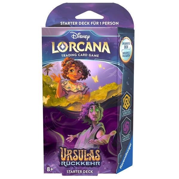 Disney Lorcana Trading Card Game: Ursulas Rückkehr - Starter Deck Bernstein und Amethyst (Deutsch)