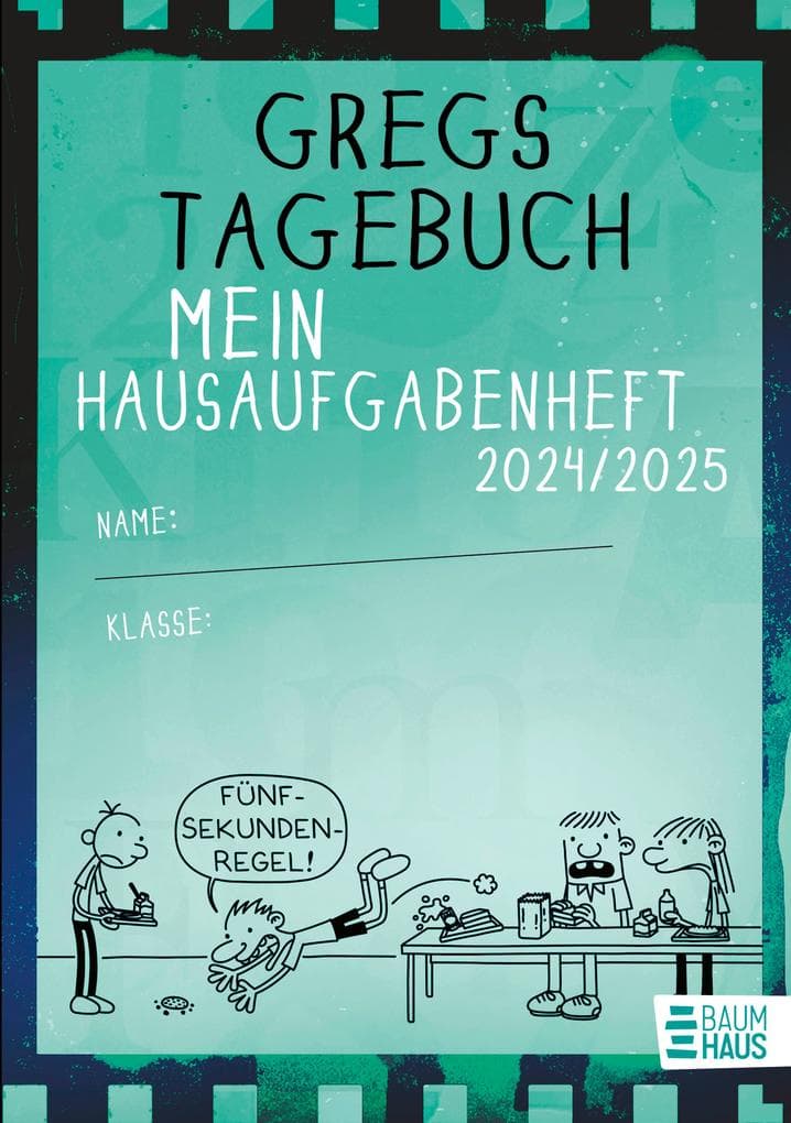 Gregs Tagebuch - Mein Hausaufgabenheft 2024/2025